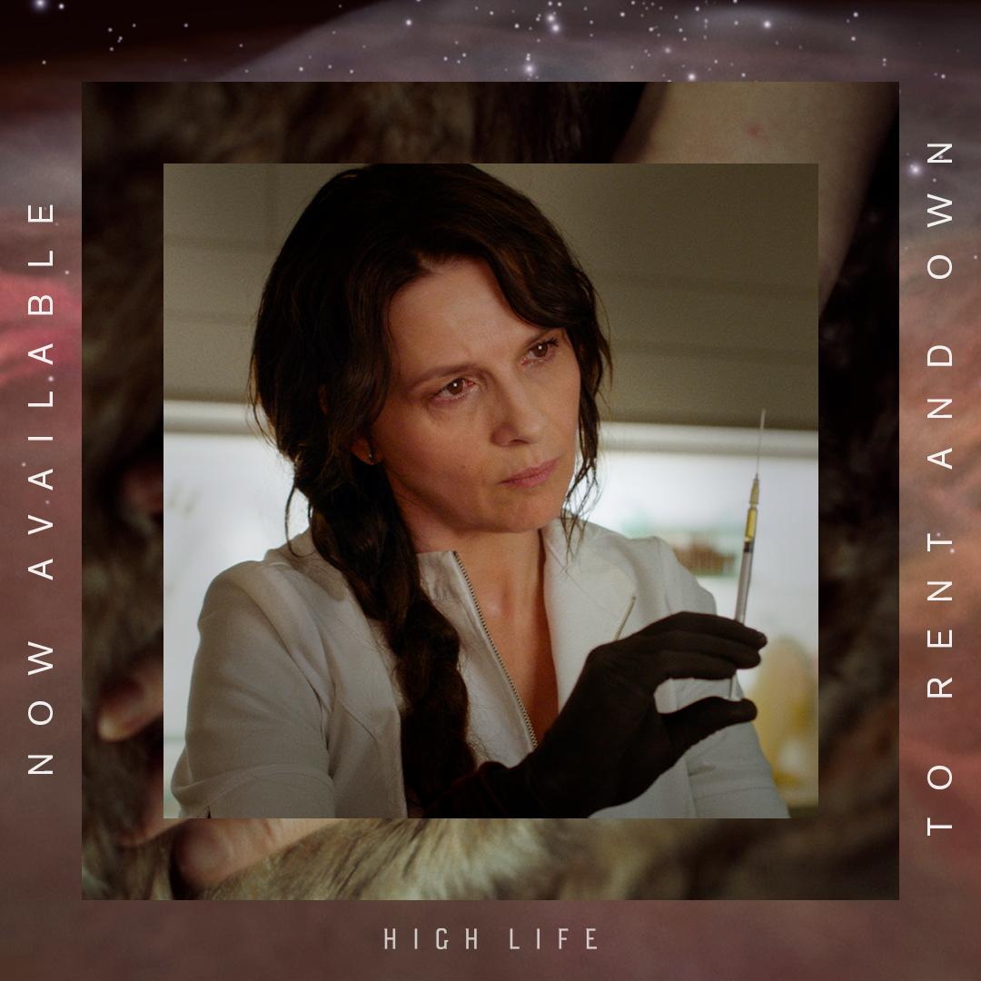 HighLifeMovie's tweet image. “Shocking, amazing, and startlingly fresh.” (@Guardian)

#HighLife is Now Available to Rent &amp;amp; Own on Digital. Coming to DVD &amp;amp; Blu-ray July 9.