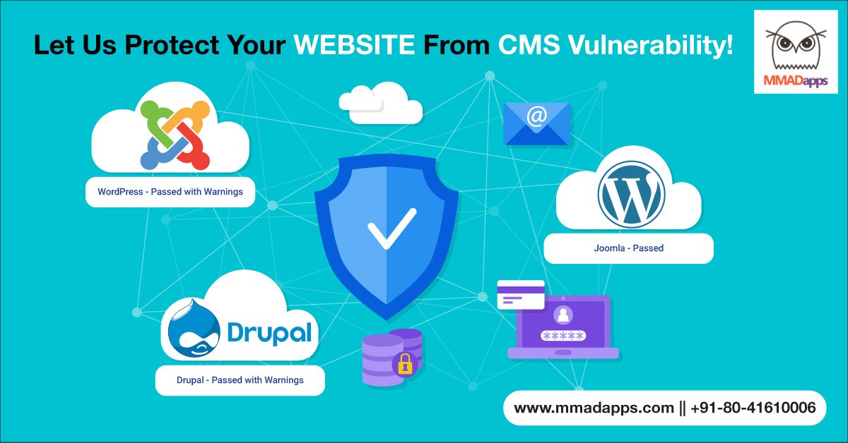 MMADapps's tweet image. How do the #CMS Applications Rank on #Security?
CMSes are vulnerable by nature because they are built on open source frameworks. However they can be avoided by Protection from a Web Application Firewall which automatically protects against all CMS vulnerabilities
#webapp #mmadapp