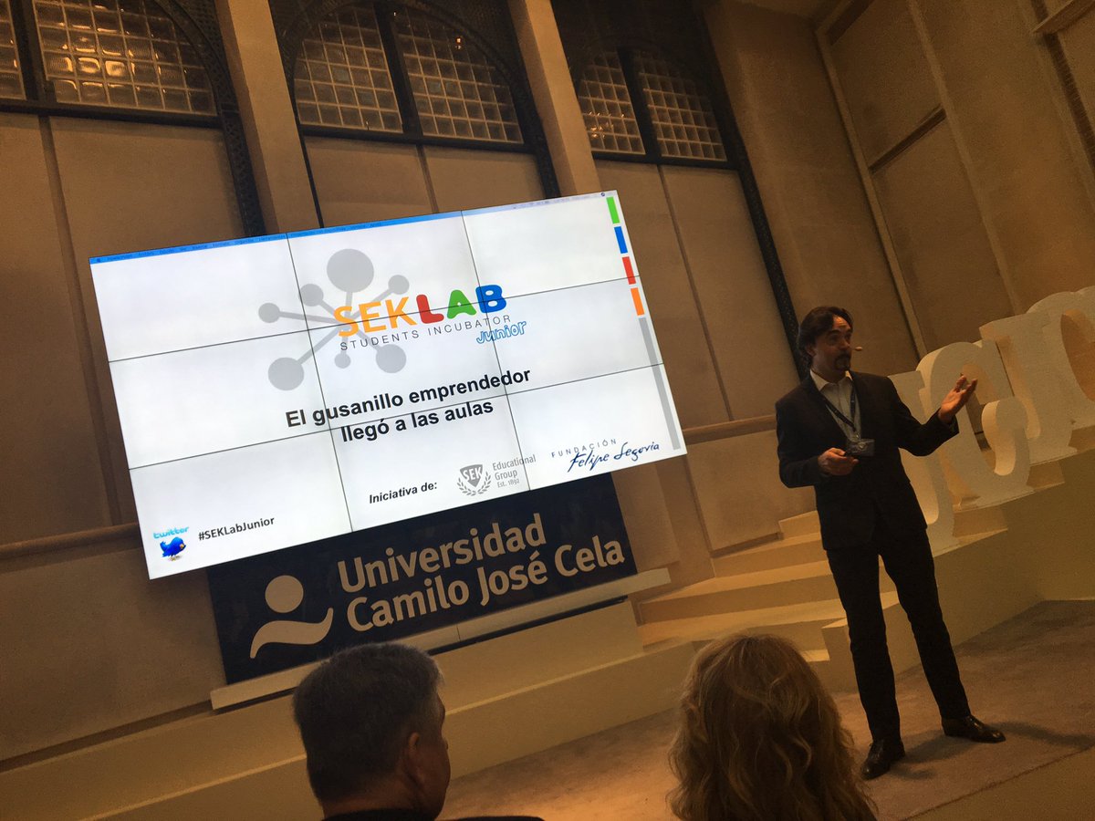 designetworking's tweet photo. Desde hace un año, hay una fecha grabada a fuego en mi calendario #emprendedor, la final del #Seklabjunior el año pasado flipe con #NoMove ¿este? Mira esta aula diseñada por el alumnado... @SEK_Lab #somossek #Minipreneurs @institucionsek #educacion #innovacion #makerspace https://t.co/80g8tQRC0k