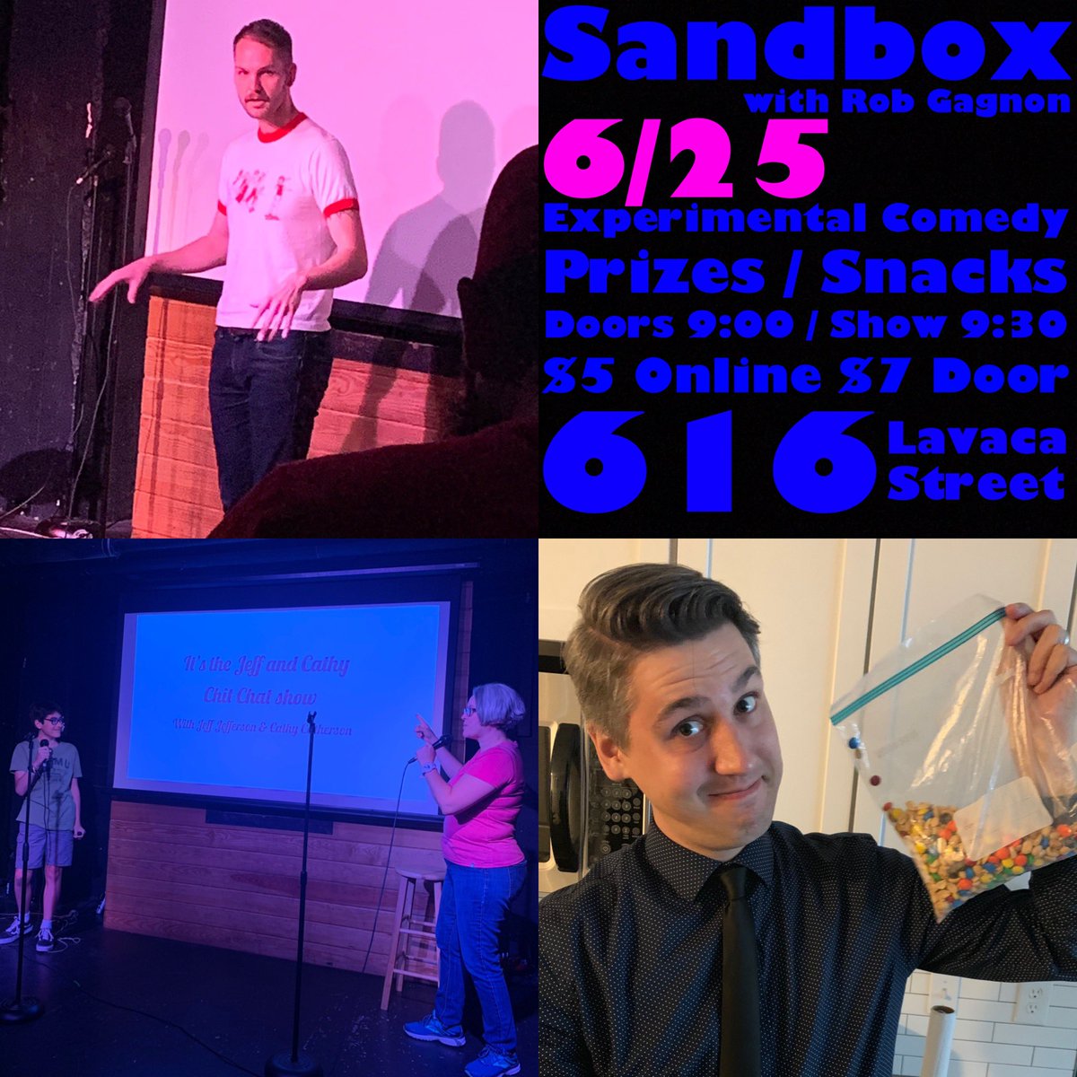 All performers will be tapping into the Akashic Records whether they know it or not. EXPERIMENTAL COMEDY | PRIZES | SNACKS | MUSIC | BYOB | TUESDAY | 9:30 | $5 Online $7 Door | <a href="/FalloutComedy/">Fallout Theater</a> bit.ly/2K5vR1X