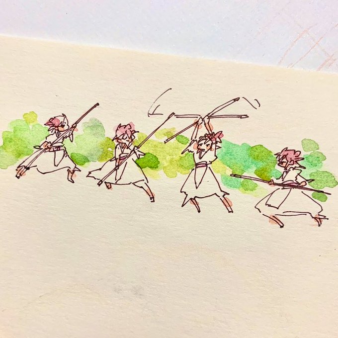 棒術のtwitterイラスト検索結果 古い順