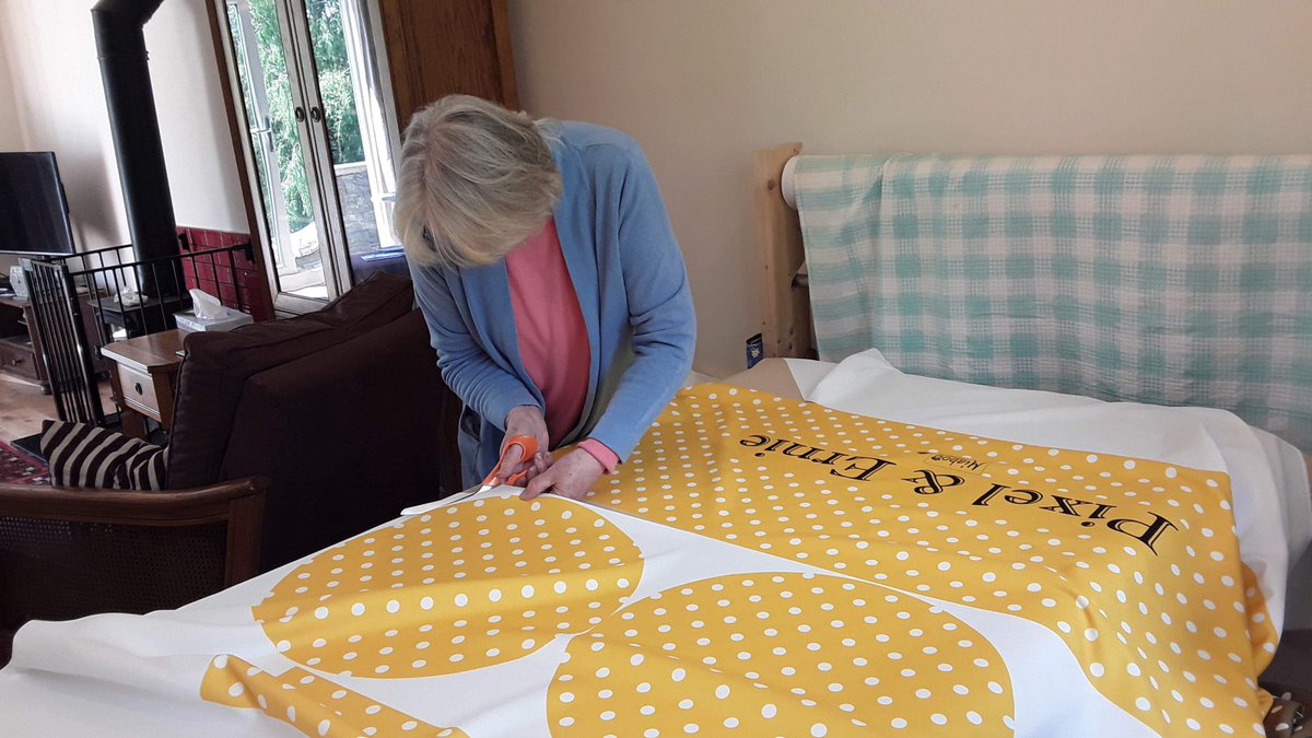 MiabooLtd's tweet photo. Want to know what goes on behind the scenes at Miaboo? Every bed is printed individually and hand made by our skilled local seamstress!
Every bed is printed with your doggies name on at no extra cost because they are only ever made for you!! #Yorkshire #womaninbiz #dogsoftwitter https://t.co/0UbcD0eaEO
