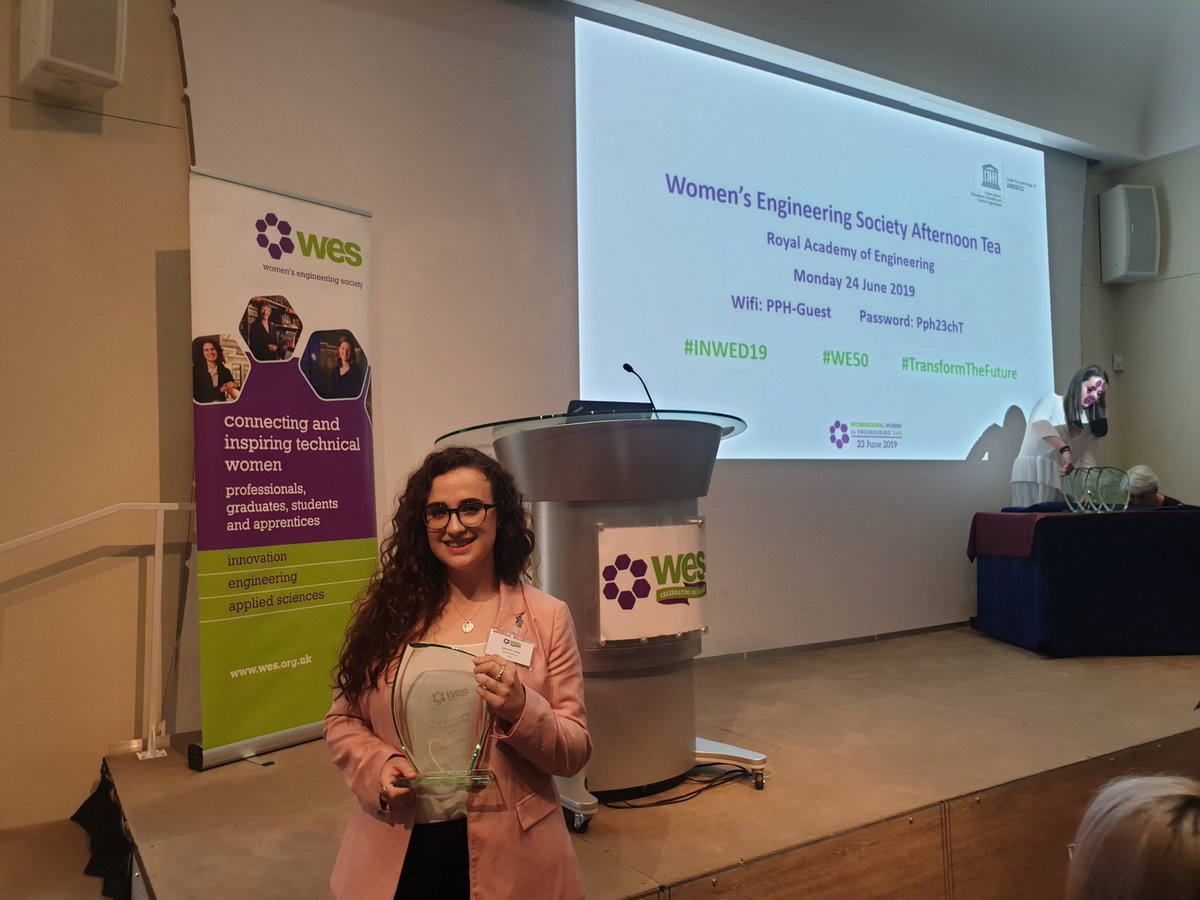 TheTipperGroup's tweet photo. The Tipper Group nominated TWI apprentice Catherine Leahy for Top 50 Women in Enginering (WE50) 2019, who received her award from WES after a careful process of 250 applications.

Big congratulations to Catherine from the Tipper Group and we wish her best in the future! #WE50 https://t.co/VSulhDkXYW