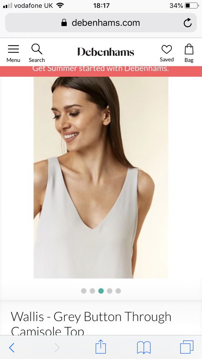 dee_reid's tweet photo. @Debenhams I ordered this top only to be disappointed it was nothing like the photo on your site - is this vest available if so how do I find it ?! https://t.co/mZen56QXMo