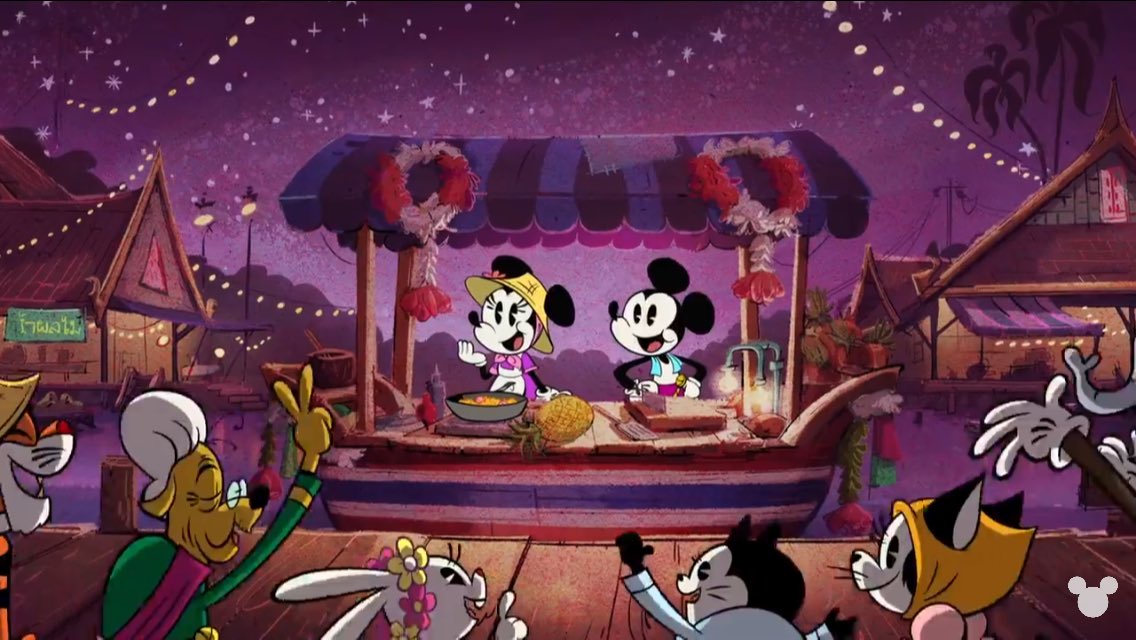 nukkinbai's tweet photo. เพิ่งได้ดู #FloatingDreams #MickeyMouse คือชอบฉากมาก ภาพสวย https://t.co/oGkHiknKEY