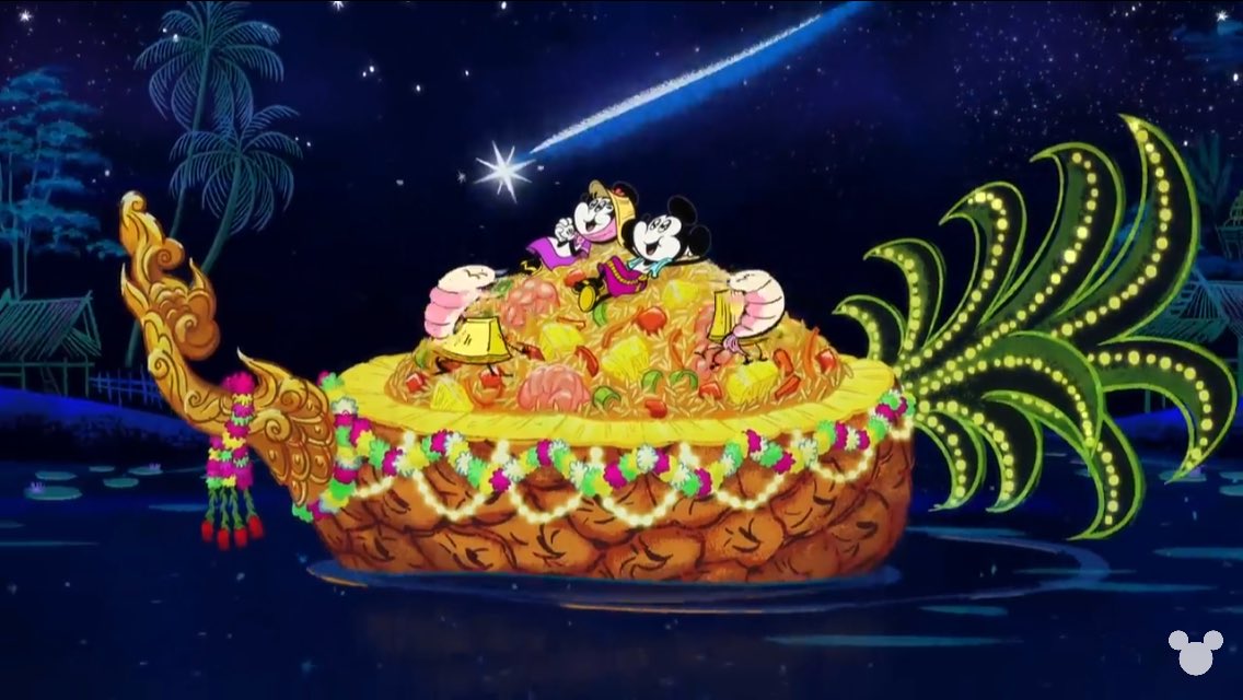 nukkinbai's tweet photo. เพิ่งได้ดู #FloatingDreams #MickeyMouse คือชอบฉากมาก ภาพสวย https://t.co/oGkHiknKEY