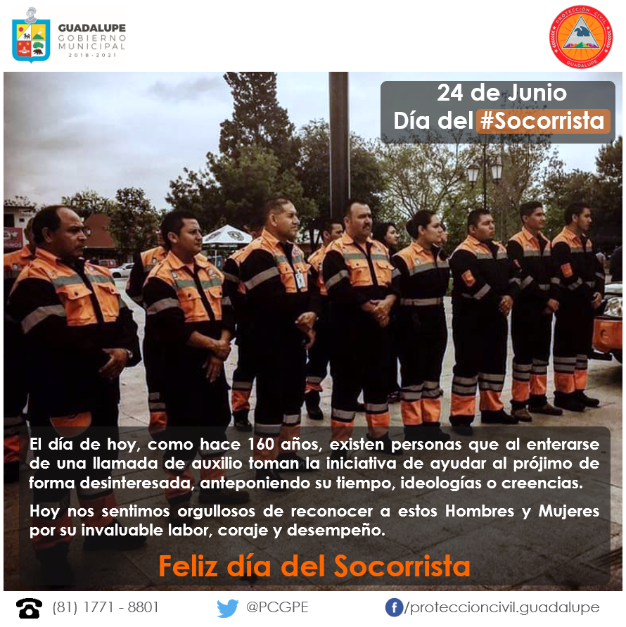 24 de Junio - Feliz día del #Socorrista
