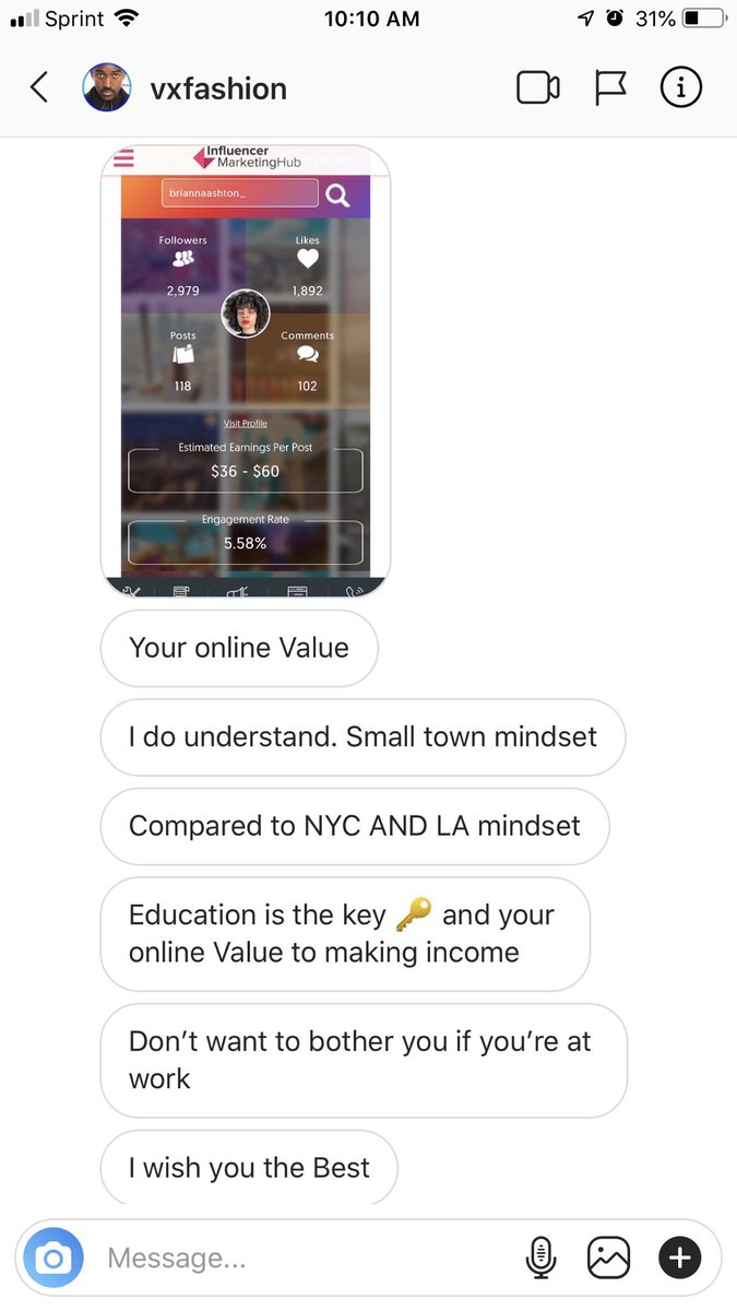 briioriginal_'s tweet photo. Another day, another scammer: #vxfashion 
Read the thread. Please RT for any model that might be on your TL. https://t.co/q9RXRDYjZq
