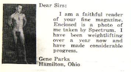 creatureblackl1's tweet photo. Gene Parks [Photos by Art Modern] Newark, New Jersey, 1958. Letter to the Editor published in Grecian Guild Pictorial, April, 1959 #geneparks #artmodern #vintagemen #vintagegay #gaymen #nakedgay #nudegay #nakedman #nakedmen https://t.co/IsESfzW3MR