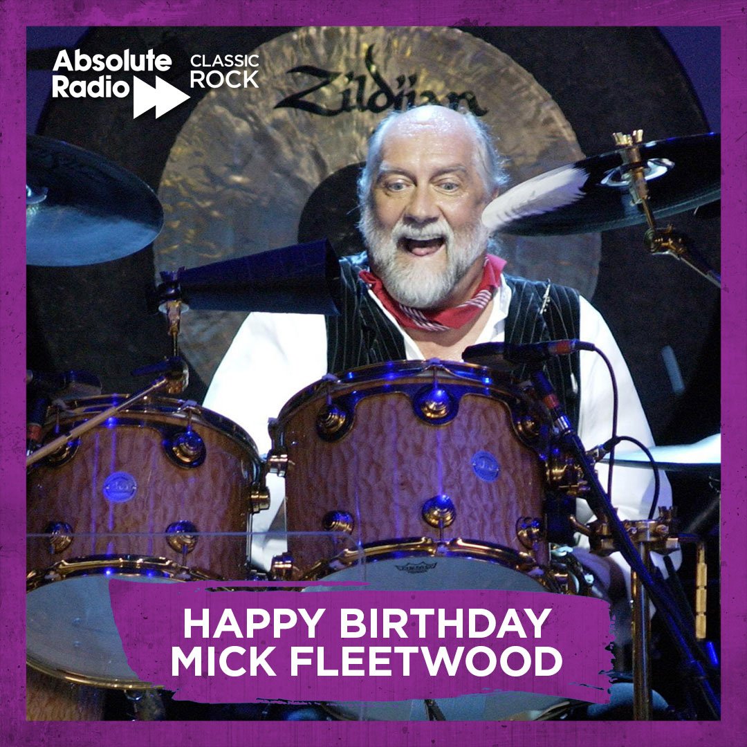 And a happy 72nd birthday to Mick Fleetwood! 