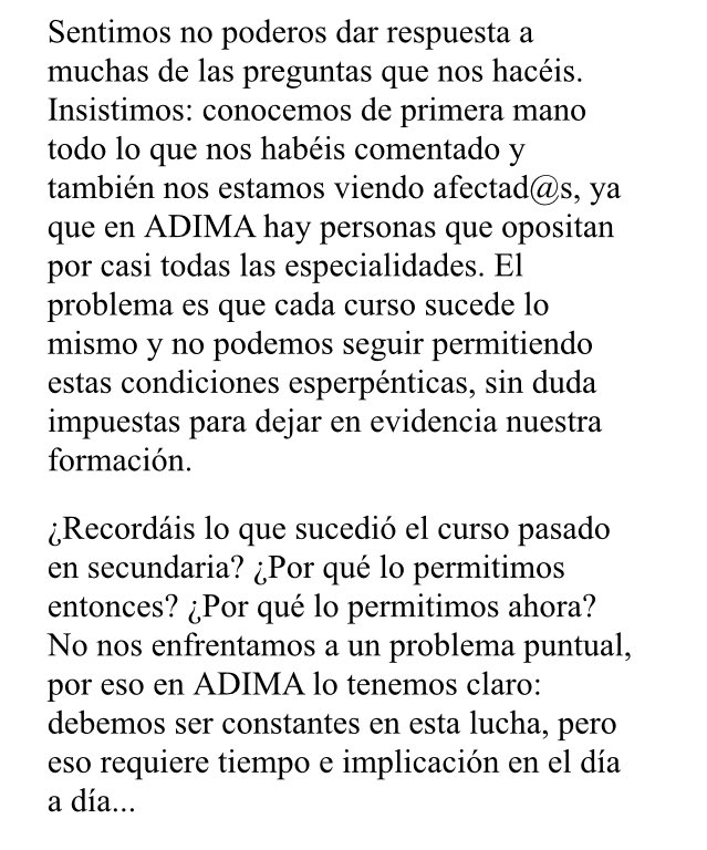 ADIMA_interinxs's tweet photo. Comunicado ADIMA 📝✉️📫 https://t.co/CEEok5KrPA