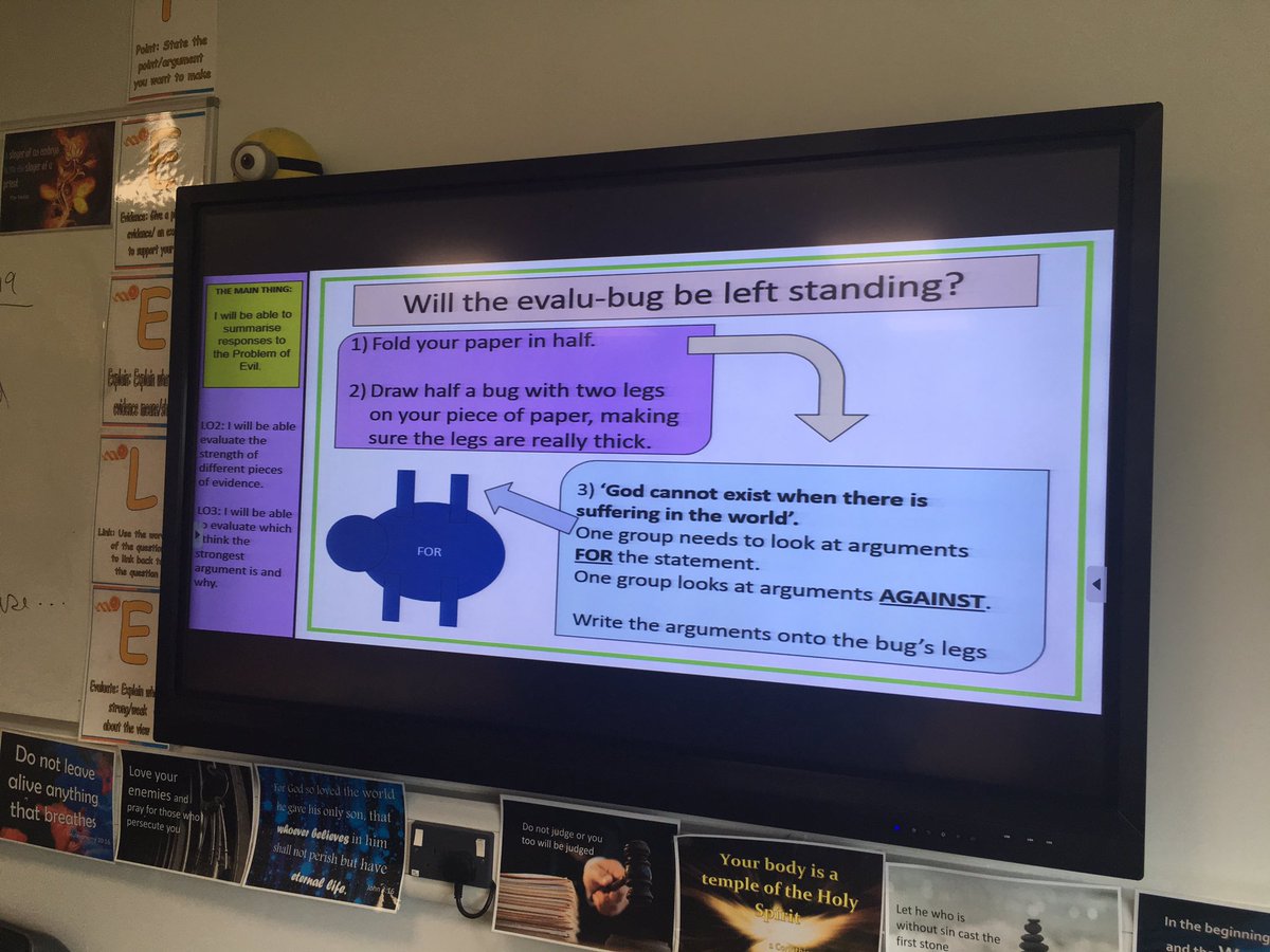 Ms_Whitworth20's tweet photo. Year 10 had great fun today creating their evalu-bugs to help them develop their evaluation. Was their bug strong enough to stay standing?! https://t.co/Tco6BBdLAg