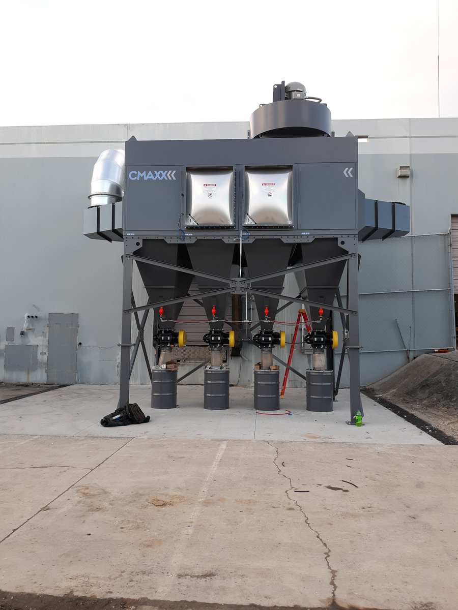 design_cardinal's tweet photo. Completed installation for a company in Southwestern,Ohio.
The completed installation included an Imperial Systems, Inc. Dust &amp; Fume Collection Equipment CMAXX Dust Collector.
#dustcollector #dustcollectors #dustcollection #filters #filterreplacement #airfiltration #engineering https://t.co/lSgmGXaAUQ