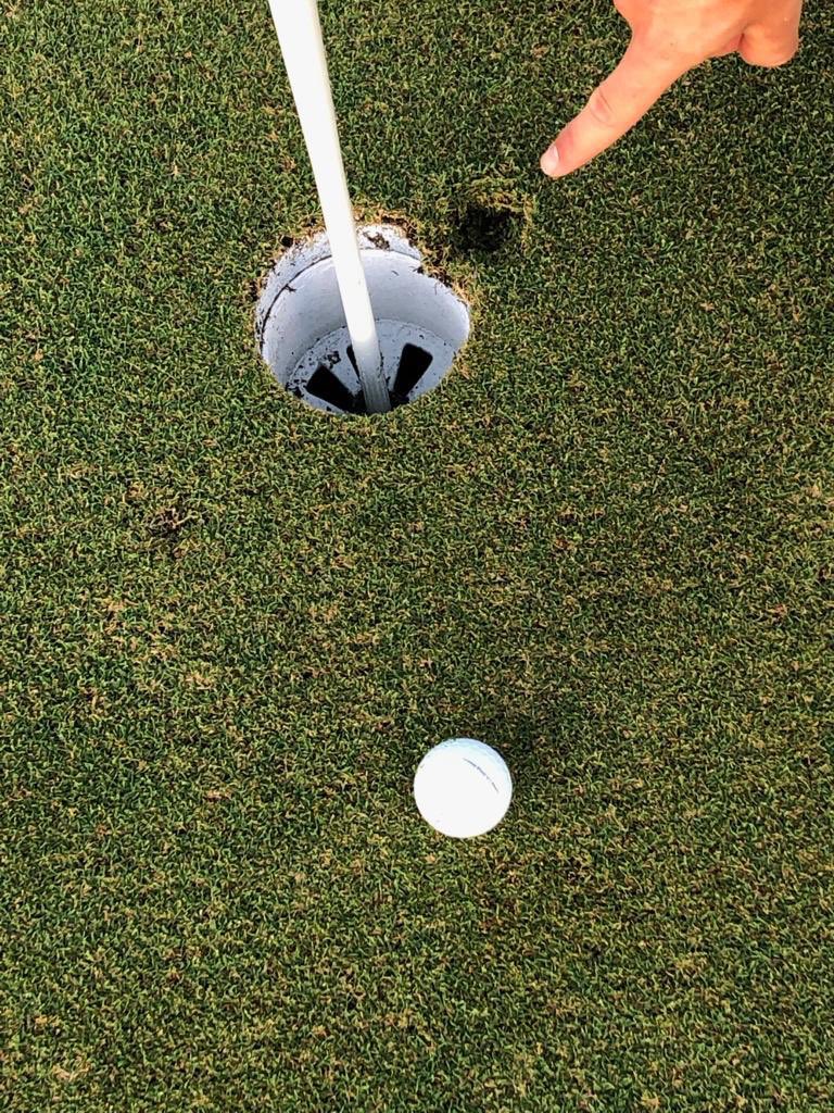 Is it possible to get any closer!? ⛳ #HoleInOne