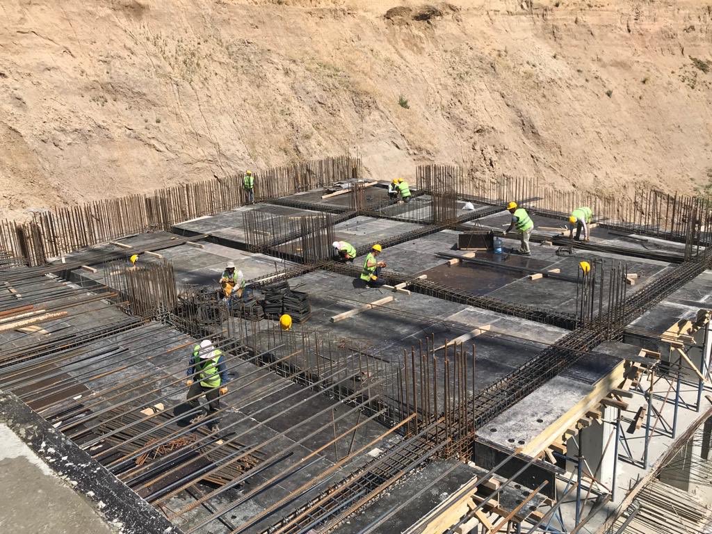 AnkaraUk's tweet photo. The iron reinforcement of the 5th basement of the Northgate Hotel project, which is under construction in Ankara, is being installed.

 #Northgate #Pursaklar #Sarayköy #Ankara #EsenboğaAirport #housing #opportunity #investment #office #rezidans #prestij https://t.co/S52ZsCyykj