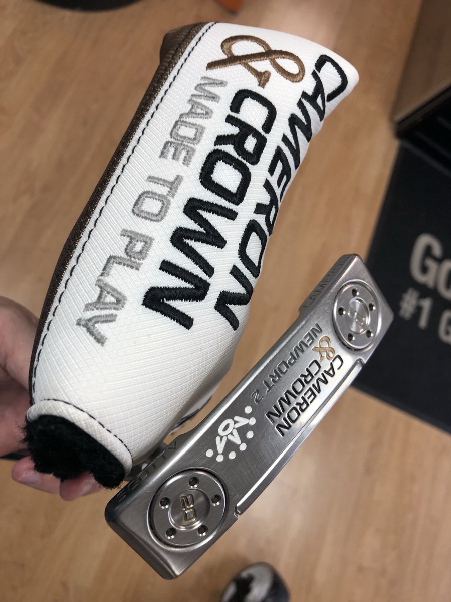 golf_factory's tweet photo. Cameron & Crown Newport 2
33” with SC grip 🤴🤴🤴
#thegolffactory #instagolf #golf #golfislife #golfshop #golfers #newcastle #golfporn #golfbabes #golfing #lovegolf #golfswing #golfaddict #scottycameron #scottyputter #hate3putts #loveputting https://t.co/JY1pdQjcgR