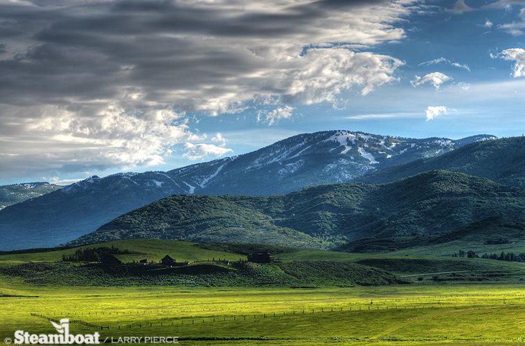 skisteamboat's tweet photo. A beautiful calm morning after the storm this weekend. Welcoming summer with open arms in the Yampa Valley. https://t.co/s1kERIkoiV