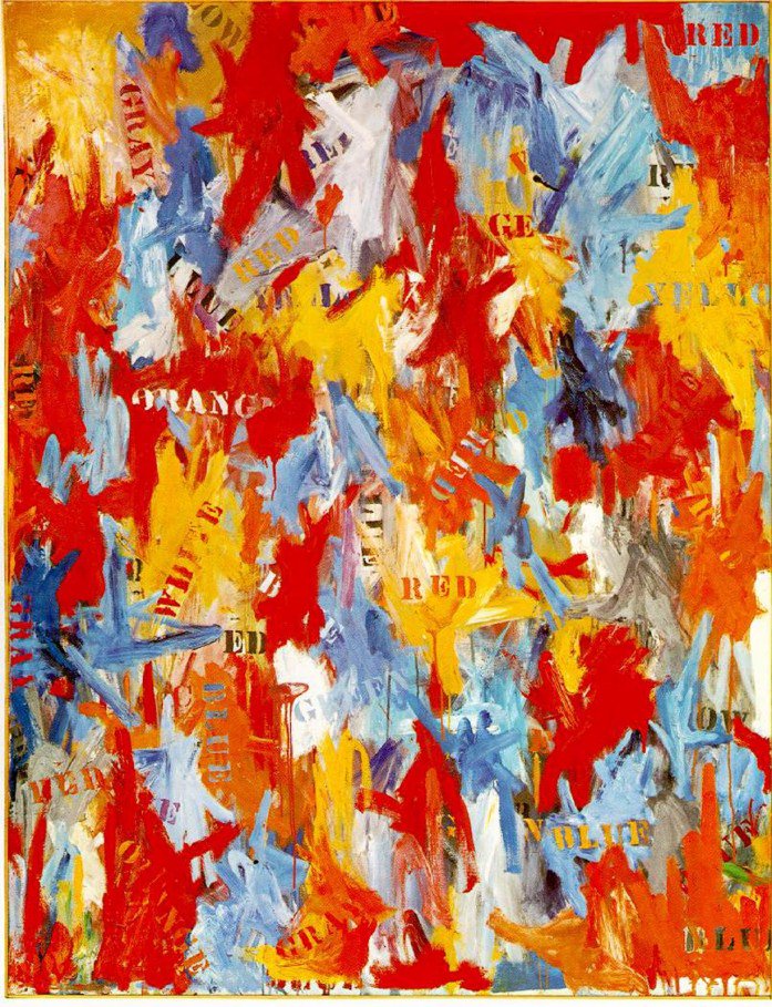 "False Start", Jasper Johns 1959 #jasperjohns #smartravel #weguideyou