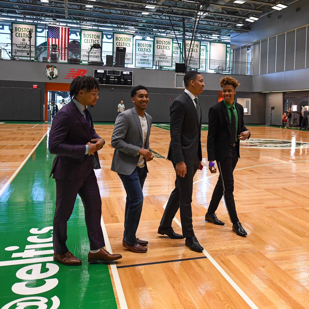 Welcome to Boston boys ☘️