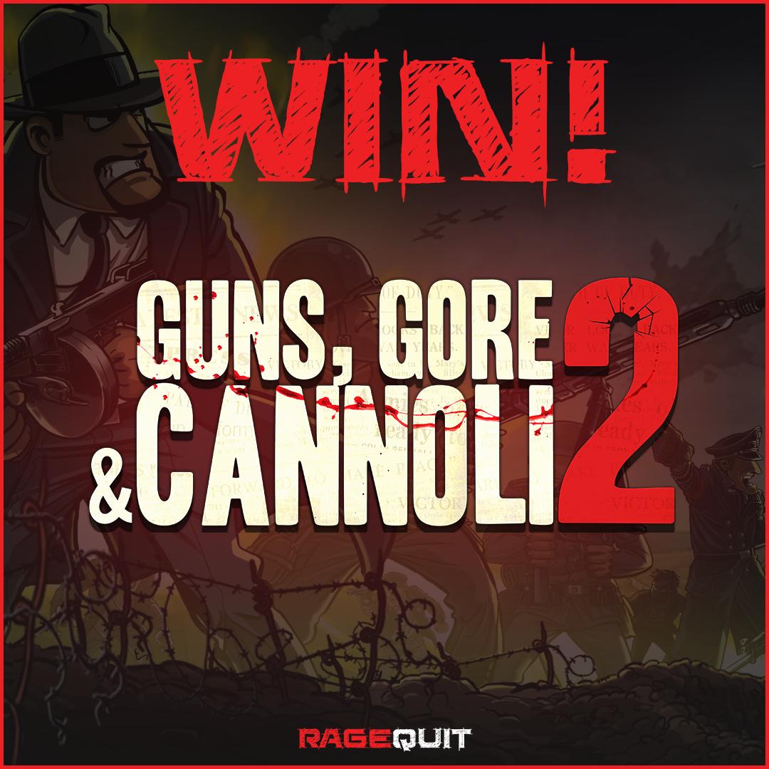 RageQuitChannel's tweet photo. Omdat het te warm is om buiten te komen, geven wij 5x2 pc-codes weg voor Guns, Gore &amp; Cannoli 2. Hoe winnen? Vertel ons hoe jij afkoeling zoekt met deze hitte.

#win #giveaway #ragequit

Deze wedstrijd loopt tot en met 30 juni https://t.co/NrSnsDu8xV
