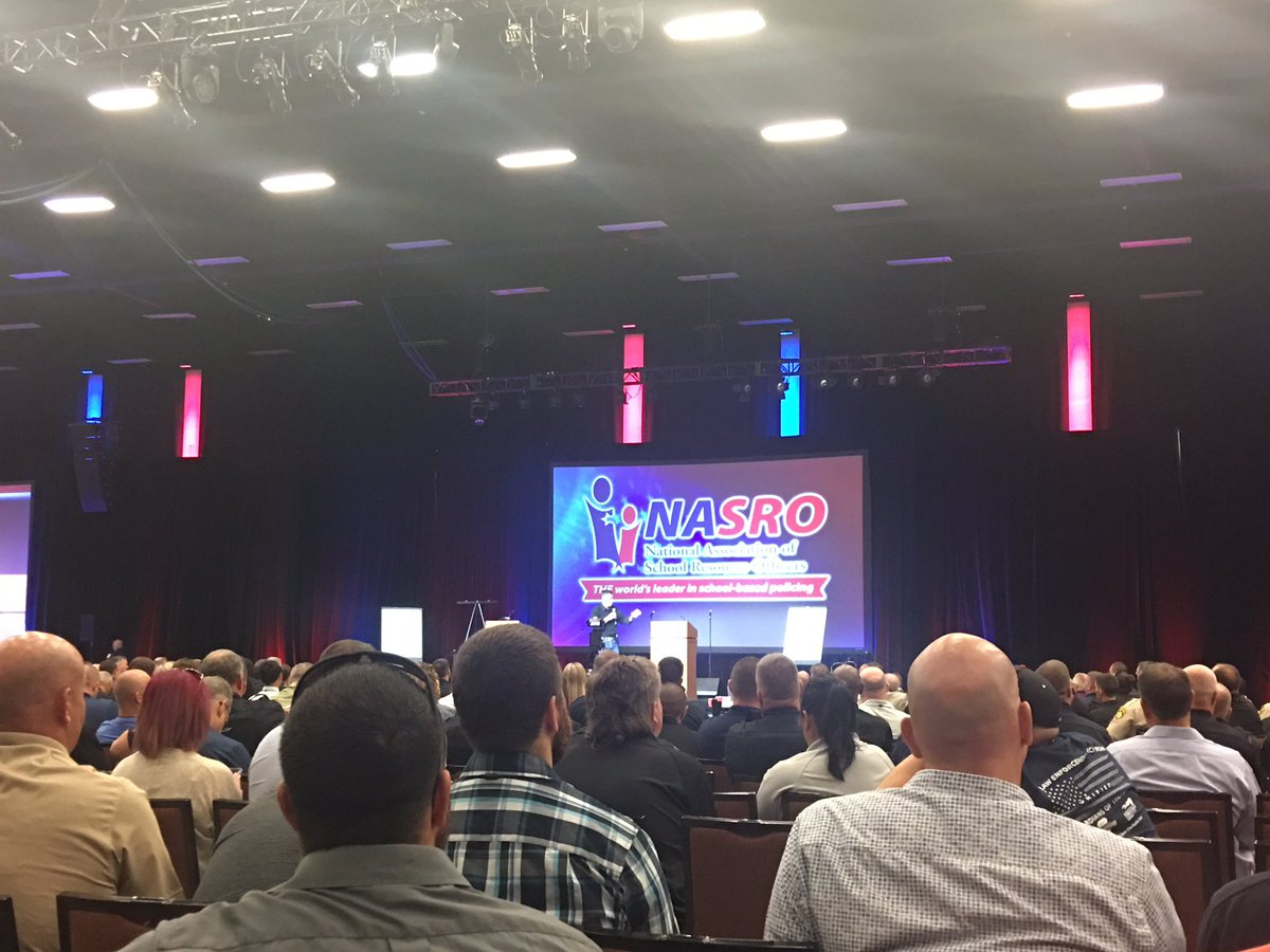 Attending the National SRO conference. #NASRO2019