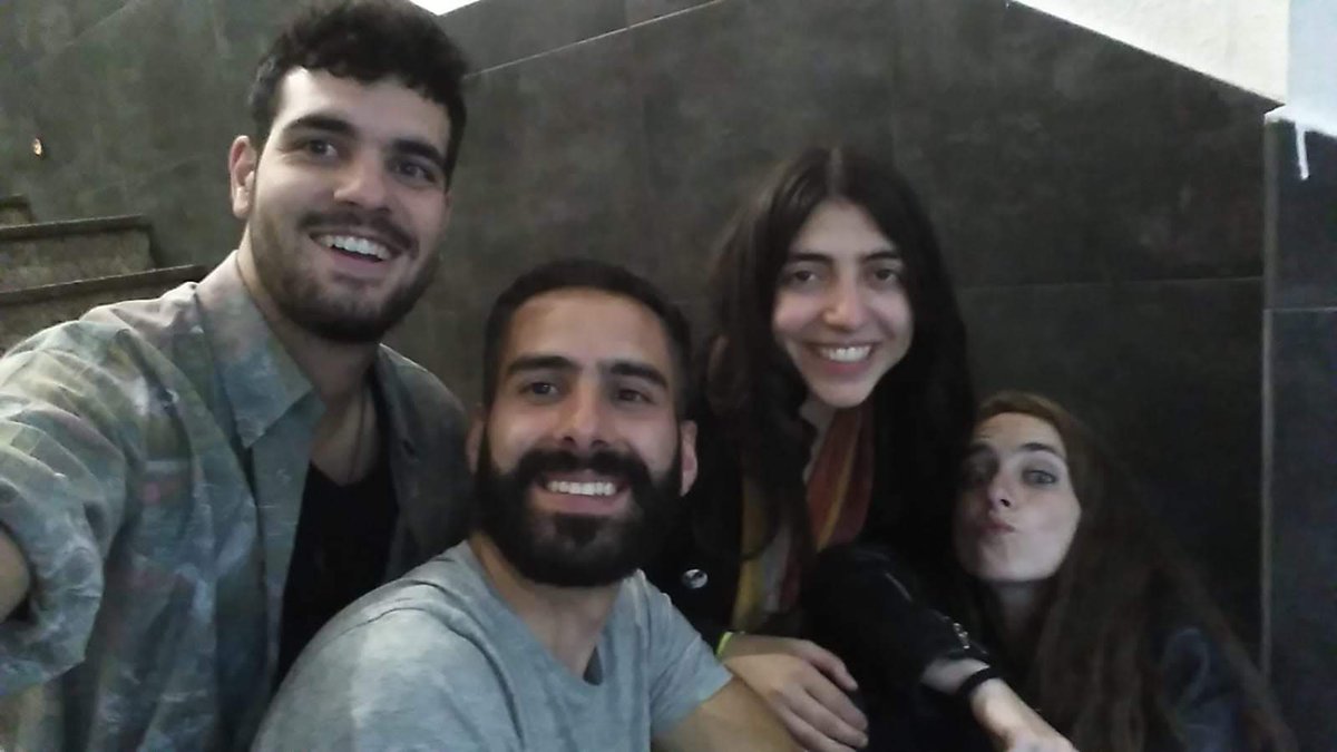 PALEOiris's tweet photo. @imerp2019 @Mario_rastas @GNavalon @Patri_Paleo @FernandoBlancoS I loved the moment when someone asked me if I was @Otterlyn's sister 😍. Also when we improvised a karaoke and sang Elton John with @Galvanizacion and @dmartinperea 🎤. And also the moment serving wine with @FernandoBlancoS, @GNavalon and @acdomgar 
Do I have to choose? 😍 https://t.co/BzJBHOrDVi