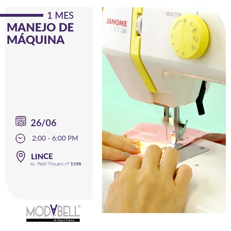 imodabell's tweet photo. #SedeLince | Manejo de máquinas 🧵

Aprende el dominio total de la potencia, velocidad y manejo de la máquina.

Fecha de inicio: 26 de junio

👩‍💻 Mayor Información: 
→ https://t.co/UlaljJYttY
📩 info@modabell.edu.pe
📲 934 489 384 / 934 488 488

#Modabell https://t.co/HKQQH5yxCt