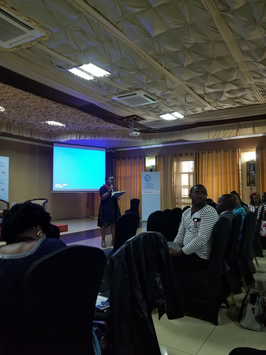 Vanessa_Metou's tweet photo. Closing session on Day 1 with @ Juliet
secure informations. #MandelaFellows #RABEA2018 #Africa4Her #ExchangeOurWorld #Africa #GoodGovernance #YALI #USAIDAfrica #MWFCon19 #EastAfrica #ExchangeAlumni #LeadingChange #MWFAccountability #IREX https://t.co/pqEeos8x3o