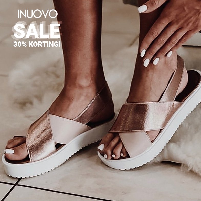 oorsprong Ja Ontdek Mooieschoenen.nl on Twitter: "☀️Deze heerlijke sandalen van @inuovo shop je  vandaag met 30% korting! https://t.co/k61eIey9Xl #inuovo #korting #sale  #uitverkoop #sandalen #slippers #zomer https://t.co/i1VncrQ6HD" / Twitter