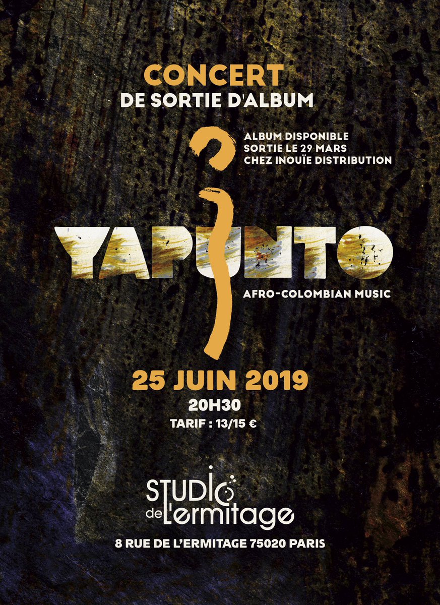 [L'INSTANT INTERVIEW 🇨🇴]
 Le 64' Le monde en français <a href="/TV5MONDE/">TV5MONDE</a> recevait #AlexandraCharry de <a href="/YAPUNTO1/">YAPUNTO</a>
🎬 bit.ly/2LebWxw
💃 demain <a href="/studioermitage/">Studio de l'Ermitage</a> 👉 bit.ly/2YibD7X
💿 Album 👉 bit.ly/2Vhl7Tm
<a href="/InouieD/">InOuïe Distribution</a> #Colombia #worldmusic