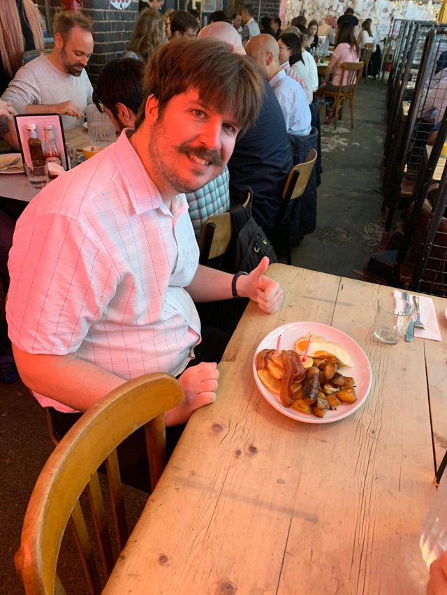 makingnovastone's tweet photo. The novasquad enjoying a wonderful Team Breakfast this morning at The Breakfast Club!🍳 🥓 🥞  A great way to start our week and spend quality time together. And we got to wish our lovely Pablo a happy birthday! https://t.co/CIWitBe3QI