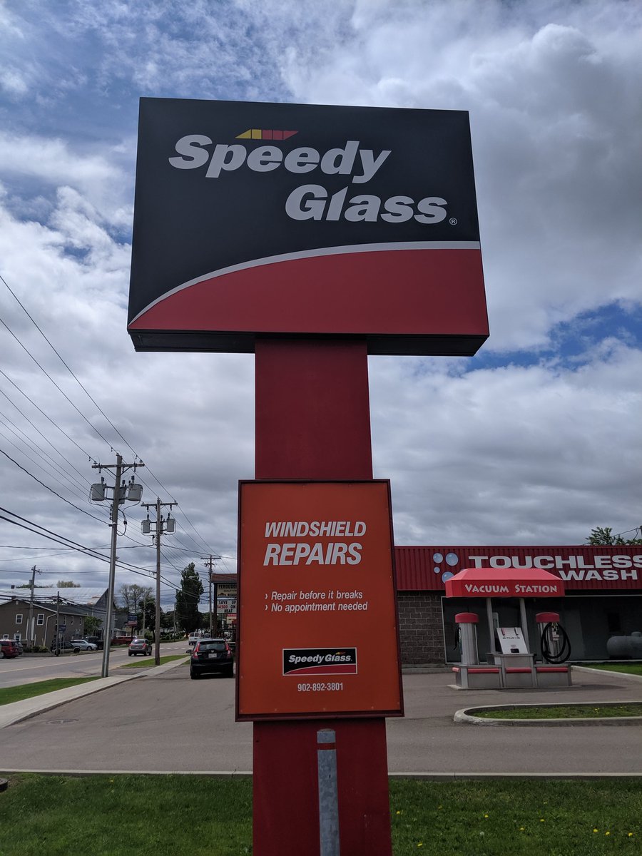 IslandEMS's tweet image. It's been a busy season for rock chips in our #Ambulance windshields. Thanks to our friends @SpeedyGlassCAN in #PEI for getting us back on the road with great service and fast windshield repairs. #stonechips #fastrepairs