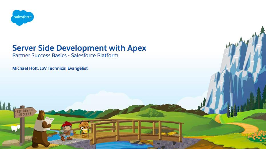 SFMichaelHolt's tweet photo. Join tomorrow's Partner Success Basics webinar, to learn all about developing in Apex; Salesforce's server side programming language!

Register for your timezone at https://t.co/5YNo6Tq2ET

@partnerforce @appexchange https://t.co/3aBSaMZLsc