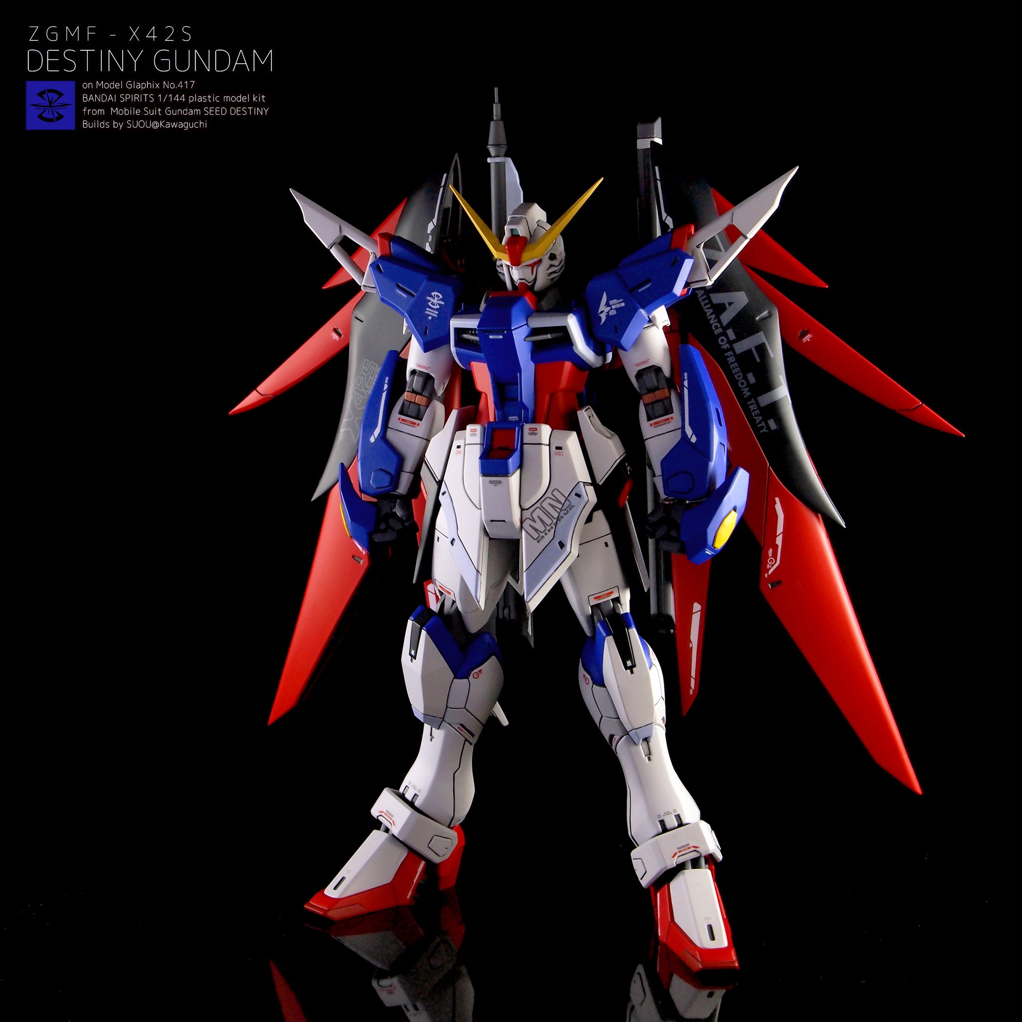 hgceデスティニー HGCE】デスティニーガンダム spec II (最大稼働）/ Destiny
