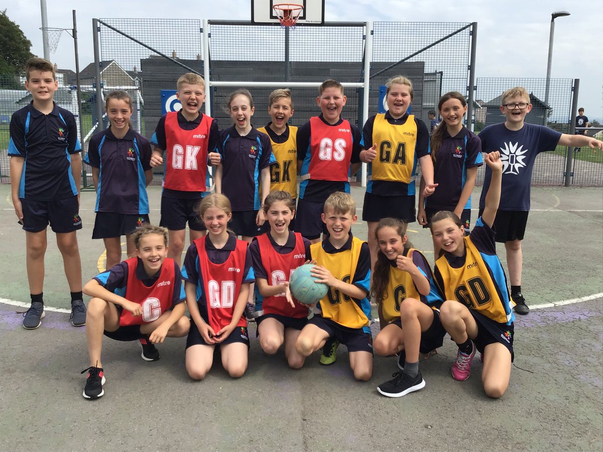 Beaconrise1's tweet photo. TeamBR v TeamBR league netball match tonight. Superb performance from both teams and luckily TeamBR won. Well done to everyone. https://t.co/y3Emt9DVu8