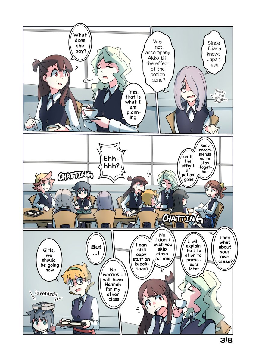 For Akko's birthday ? (1/2)
#カガリアツコ誕生日 #lwa #lwa_jp 