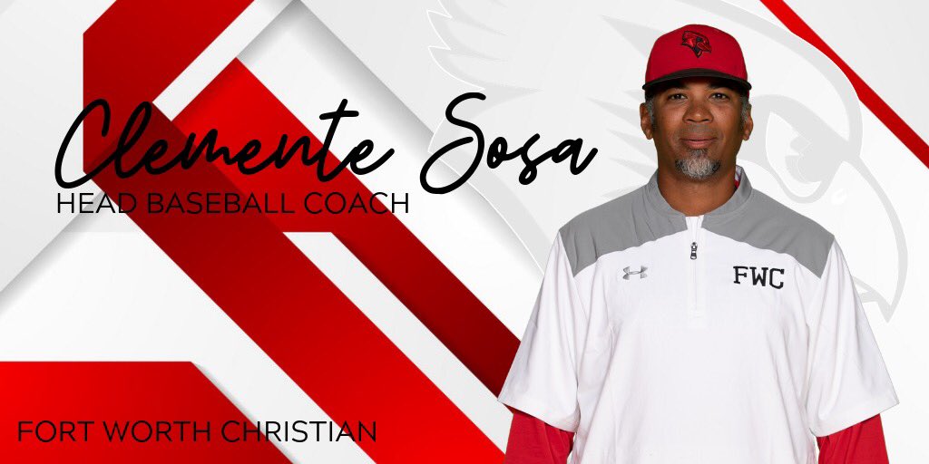FWCathletics's tweet photo. ⚾️Clemente Sosa named head baseball coach at Fort Worth Christian. https://t.co/0CqmHlvk2Q https://t.co/n5EPO5YkiH