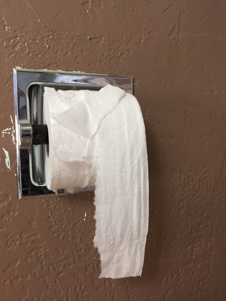 When Trinity has her way with the toilet paper. #mymessylife