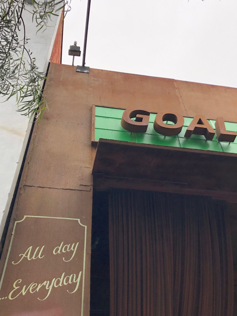 hallycoco's tweet photo. Did you think @GOALSportsCafe would be open for the Women’s first round of knock outs at the World Cup because their wall says “All Day Every Day”? Well, you’d be wrong. #uswnt #WorldCup2019 #knockout #supportwomen #equality #goteam https://t.co/yc1p0UfAw1