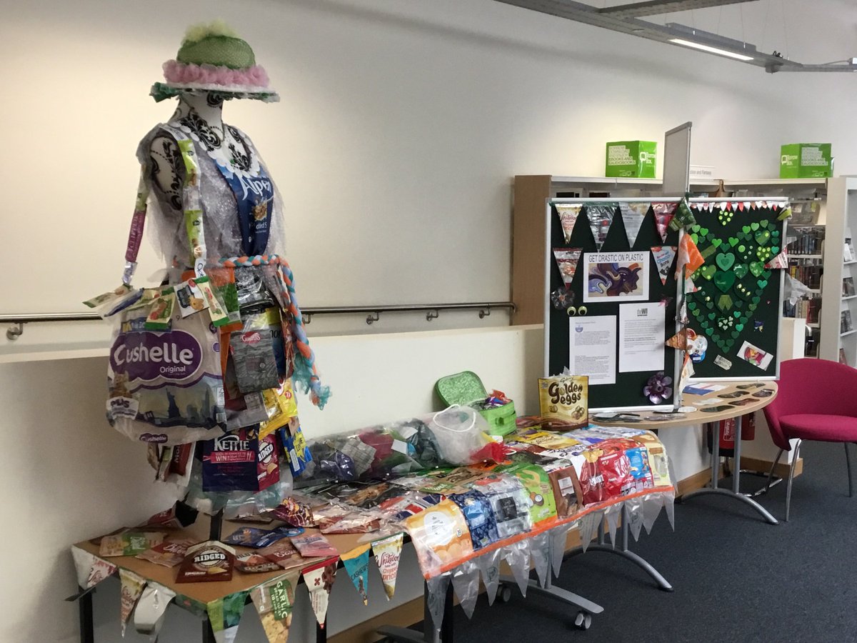 #thetimeisnow Polly Ester is visiting the Welwyn Garden City Central Library this week to support the fight for our Climate, Nature, and People. Come along and meet her! <a href="/WGC_Central_Lib/">WGC Central Library</a> @WILifemagazine <a href="/WomensInstitute/">Women's Institute</a>