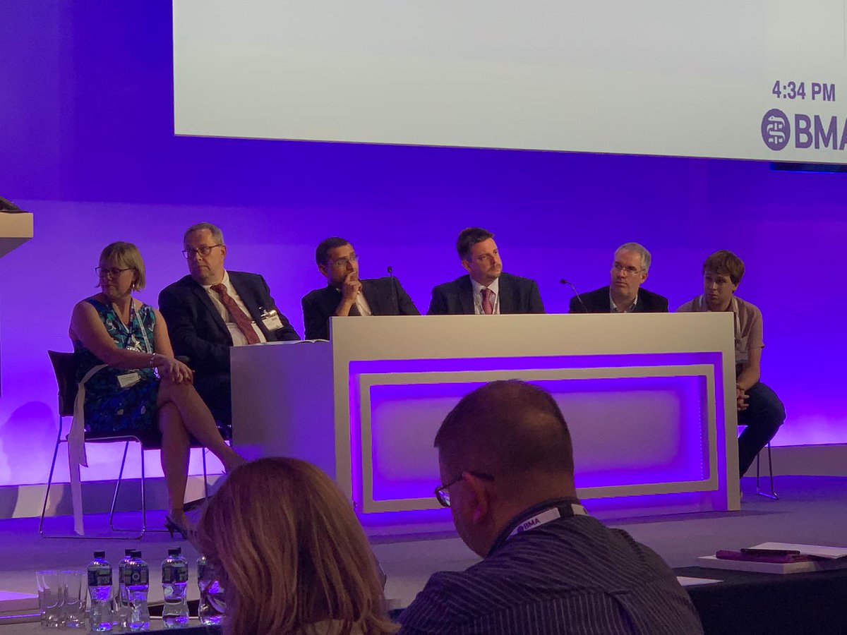 Lots of discussion about #nhspensions at #ARM2019 today - the Treasury need to #scrapthetaper to avoid destroying the NHS @BMA_Consultants @BMAScotland @TheBMA @goldstone_tony @BMA_NI