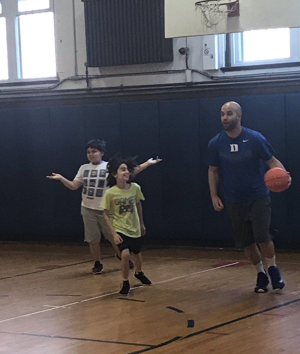 CoachAntalek's tweet photo. The tradition continues! 5th grade vs. Faculty basketball game today. A great time was had by all! 🏀 @BCSDBulldogs @LauraCahill7 @SouthAvenuePTA https://t.co/BXzebdyMam