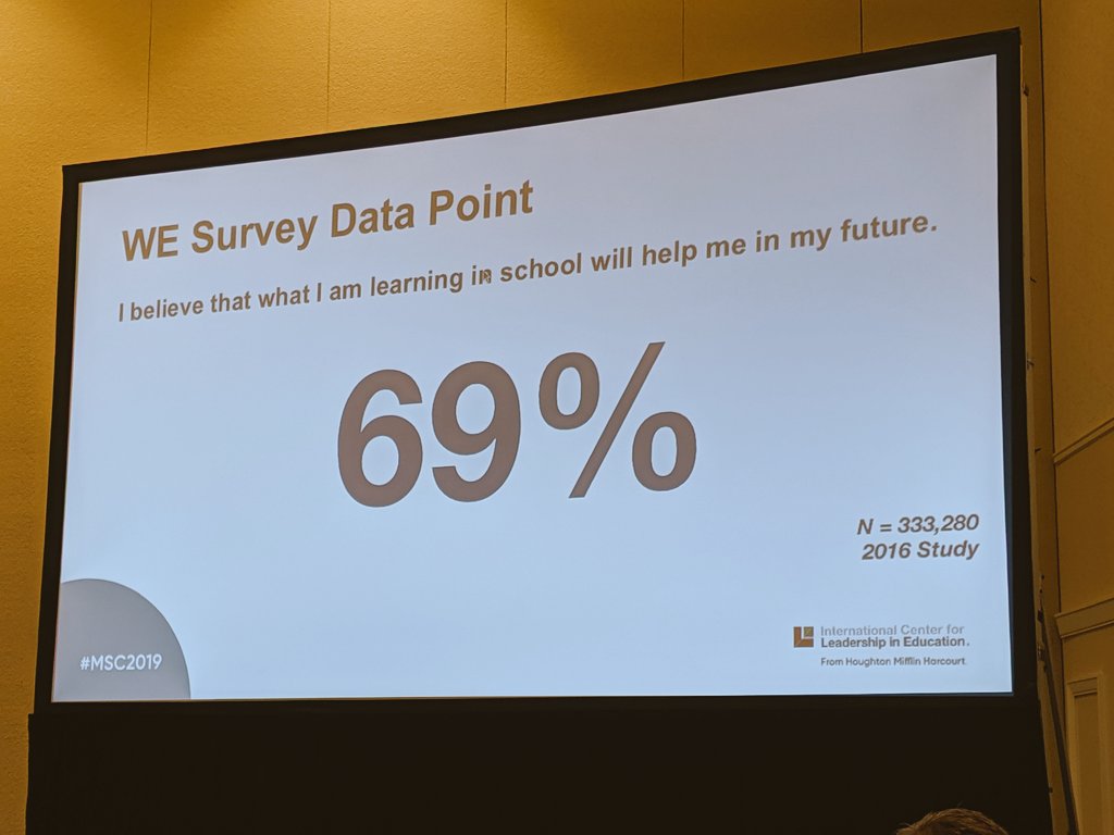 BrentHartsell's tweet image. #MSC2019 do your students know how their learning connects to THEIR future? @adamddrummond #LeadChangeEd