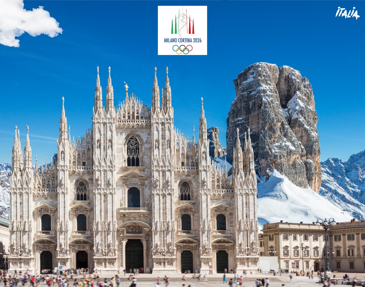 Yes, @milanocortina26 you made it! ⛷🏂💪
After Turin 2006 and Cortina 1956, Italy is going to host the #WinterOlympics again in 2026! #DreamingTogether #MilanoCortina2026 #TreasureItaly
👉 milanocortina2026.coni.it/en