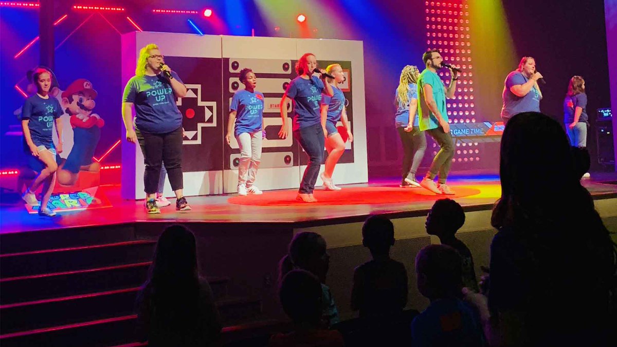 MyLibertyLive's tweet photo. #VBS and #PowerUpClubs are off to a rocking start! 
There's still time for your kids to join us this week:
https://t.co/MurmLSsf5E https://t.co/MxeE2nrcmB