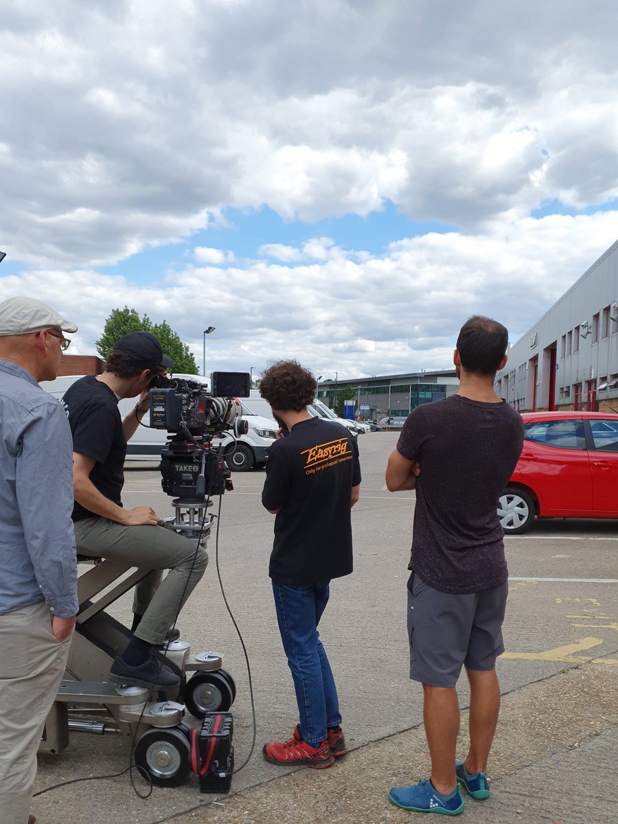 Take2FilmsUK's tweet photo. We were proud to support @TheGBCT Focus Pullers Workshop at our West London location last week. The four day course provided all attendees with an in-depth practical and theoretical understanding of the role and responsibilities of the Focus Puller #Take2Films #Training #GBCT https://t.co/jaCVeD2U57