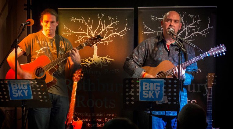 Belford Arts Festival Musician; BIG SKY
Big Sky are a Northumberland based acoustic duo playing rocked up versions of your favourite folk songs and folded up versions of your favourite rock songs.@nland360 @VisitNland @NNTourism @discovernland #localmusic #busking #localfestival