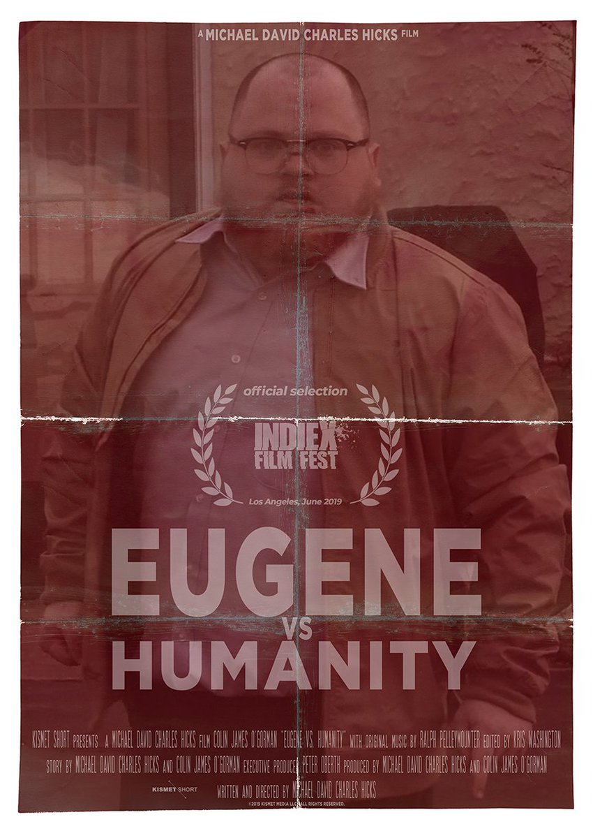 We are happy to announce that #EugeneVsHumanity is an official selection to <a href="/IndieXFest/">IndieX Film Fest</a>!