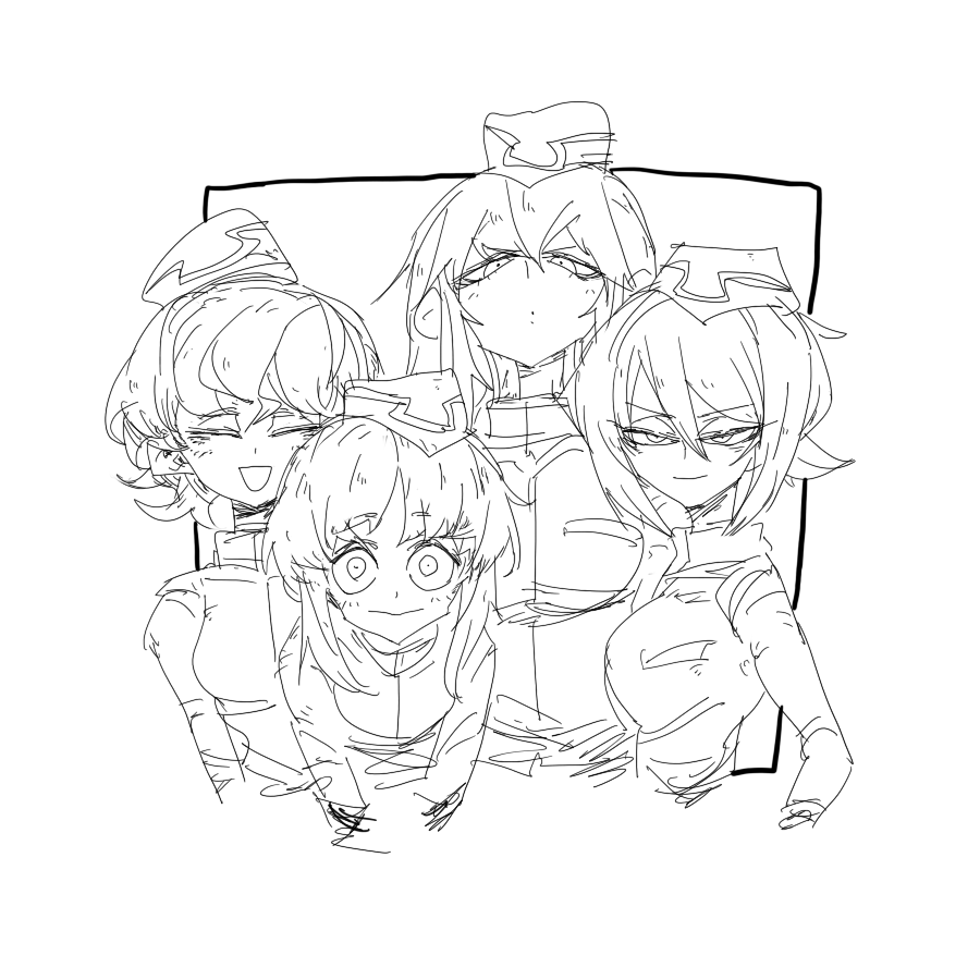 逸見エリカ ,西住まほ 「! 」|ちぐ齒莖ダサわやかのイラスト