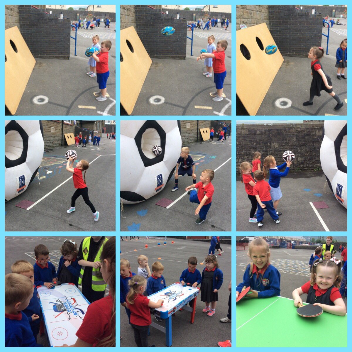 PPS_Draig's tweet photo. We’ve had a great start to sports week ☺️⚽️🏓🥅🏐⛹🏻‍♀️ @Phip_Primary #phippe https://t.co/DKHgfHI0tK